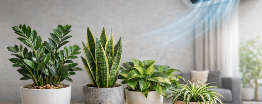 PLANTAS QUE SOBREVIVEM NO AR-CONDICIONADO LIGADO O DIA TODO