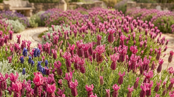 TRANSFORME SEU JARDIM EM REF&Uacute;GIO MEDITERR&Acirc;NEO COM A LAVANDA DEEP ROSE