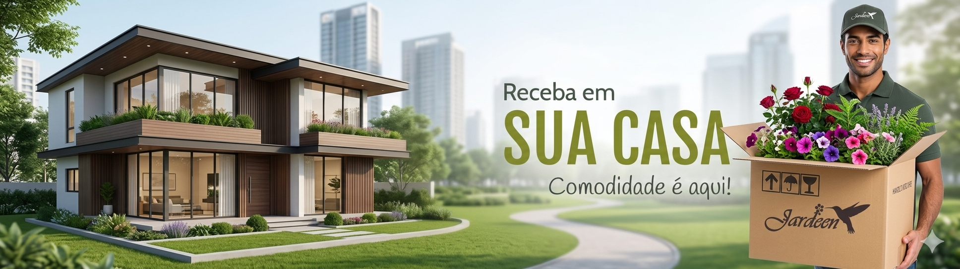 Receba em sua casa